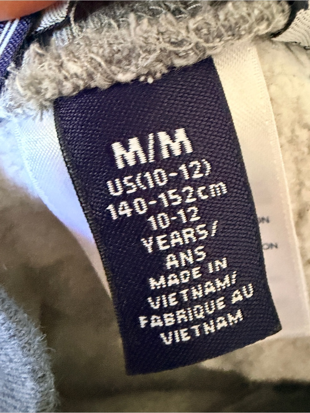 Lands' End Gray sweatpants size medium - Picture 5 of 5